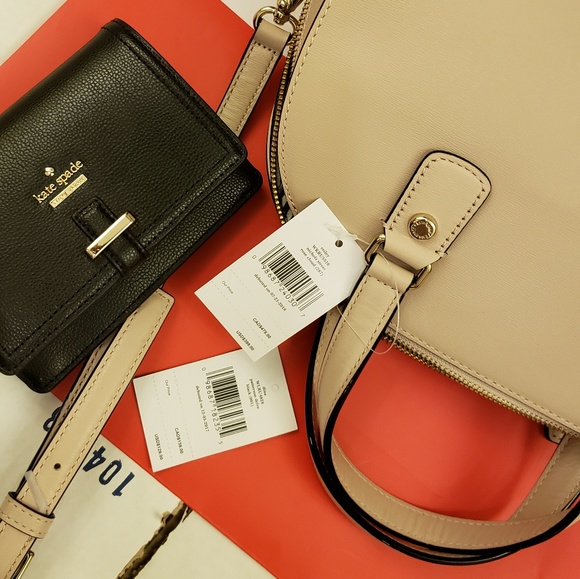 Kate Spade purse shoulder / hand bag crossbody set